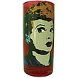 I Love Lucy Pop Art Red Drinking Glass